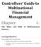 Controllers Guide to Multinational Financial Management Chapter 1: