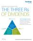 ClearBridge Dividend Strategy Portfolios THE THREE Rs OF DIVIDENDS