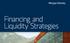 Financing and Liquidity Strategies