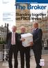 The Broker. Standing together on FSCS levies. The campaign heads to Parliament. British Insurance Brokers Association. Summer 2011 Issue 46