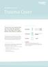 Trauma Cover. Business Assurance. Trauma Cover overview