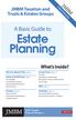 Estate Planning. A Basic Guide to. JMBM Taxation and Trusts & Estates Groups. What s Inside? Client Services. Living Trusts, Page 13