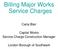 Billing Major Works Service Charges