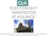 ELECTION 2017 MANIFESTOS AT A GLANCE