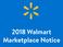 2018 Walmart Marketplace Notice