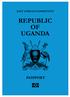 EAST AFRICAN COMMUNITY REPUBLIC OF UGANDA PASSPORT