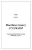 Notice Of Election. Huerfano County COLORADO