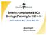Benefits Compliance & ACA Strategic Planning for