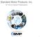 Standard Motor Products, Inc. Q Investor Presentation