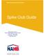 Spike Club Guide. Revised Spring 2013 National Association of Home Builders th Street, NW Washington, DC (800)