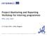 Project Monitoring and Reporting Workshop for Interreg programmes
