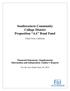 Southwestern Community College District Proposition AA Bond Fund