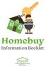 Homebuy. Information Booklet