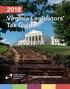 2018 Virginia Legislators Tax Guide