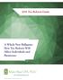 A Whole New Ballgame: How Tax Reform Will Affect Individuals and Businesses Tax Reform Guide.