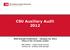 CSU Auxiliary Audit 2012