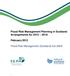 Flood Risk Management Planning in Scotland: Arrangements for February 2012