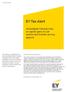 EY Tax Alert. Ahmedabad Tribunal rules on capital gains on call options and transfer pricing aspects. Executive summary