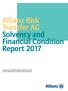 Allianz Risk Transfer AG Solvency and Financial Condition Report 2017