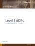 DR Advisor Whitepaper. Level I ADRs. A reference guide for issuers. November J.P. Morgan DR Group