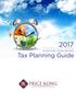 2017 Year-End Tax Planning Guide WHAT WE KNOW SO FAR. How Trump s tax plan could change federal income tax brackets for.