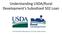 Understanding USDA/Rural Development s Subsidized 502 Loan