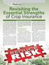 Revisiting the Essential Strengths of Crop Insurance