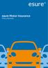 esure Motor Insurance Policy Booklet