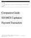 HP S ystems U nit. Companion Guide: 820 MCE Capitation Payment Transaction