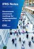 IFRS Notes. 5 January 2015 Issue 2015/01. Government announces roadmap for implementation of Ind AS