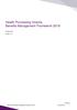 Health Purchasing Victoria Benefits Management Framework 2018