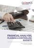 FINANCIAL ANALYSIS, BUDGETS PLANNING & CONTROLLING. 25 Sep - 06 Oct 2017, Amsterdam Dec 2017, Amsterdam