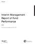 NBI Funds. Interim Management Report of Fund Performance