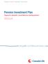 Pension Investment Plan