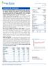Mahindra & Mahindra BUY. CMP Target Price `860 `990. Company Update Automobile