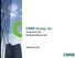 CBRE Group, Inc. Third Quarter 2012 Earnings Conference Call. October 30, 2012