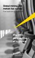 Global mining and metals tax survey. From backroom to boardroom. The CFO perspective at a glance