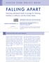 FALLING APART. Declining Job-Based Health Coverage for Working Families in California and the United States