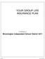 YOUR GROUP LIFE INSURANCE PLAN