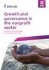Growth and governance in the nonprofit sector. Investment decision making in a low yield environment