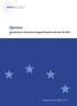 Opinion Amendments to Commission Delegated Regulation (EU) 2017/587 (RTS 1)