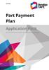 BMS FFI005. Part Payment Plan. Application Pack