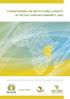 STRENGTHENING THE INSTITUTIONAL CAPACITY OF THE EAST AFRICAN COMMUNITY (EAC)