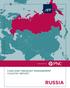 Underwritten by CASH AND TREASURY MANAGEMENT COUNTRY REPORT RUSSIA