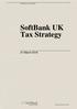 SoftBank UK Tax Strategy