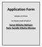 Application Form Selection of CA Firms for Statutory Audit of funds of Sarva Shiksha Abhiyan Rajiv Gandhi Shksha Mission