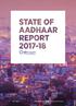 State of Aadhaar Report