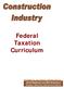 Federal Taxation Curriculum