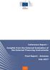 Coherence Report Insights from the External Evaluation of the External Financing Instruments Final Report - Annexes July 2017