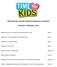 TIME FOR KIDS SPECIAL PURPOSE FINANCIAL STATEMENT 2016/2017 FINANCIAL YEAR